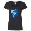 Softstyle Women's Deep Scoopneck T-Shirt Thumbnail