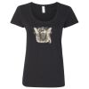 Softstyle Women's Deep Scoopneck T-Shirt Thumbnail