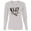 Heavy Cotton Women's "Budget" Long Sleeve T-Shirt Thumbnail