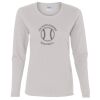Heavy Cotton Women's "Budget" Long Sleeve T-Shirt Thumbnail