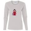 Heavy Cotton Women's "Budget" Long Sleeve T-Shirt Thumbnail