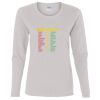 Heavy Cotton Women's "Budget" Long Sleeve T-Shirt Thumbnail